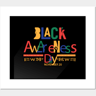 black Awareness day Posters and Art